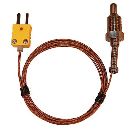 DIGI-SENSE Type-K Pipe Plug Probe SS 1 / 4" NPT (M) 08516-74